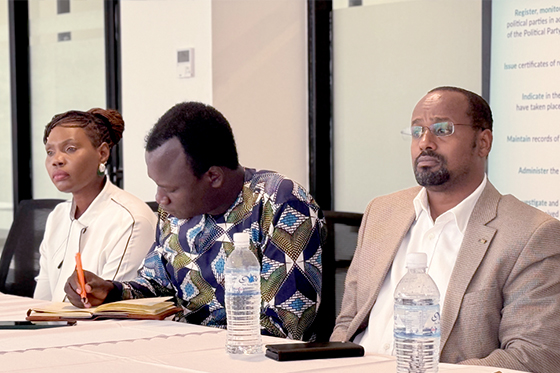 Courtesy visit by IGAD and representatives of the Kenya South Sudan Liaison Office